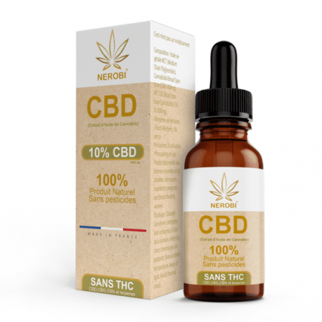 HUILE CBD 10% FULL SPECTRUM - NEROBI - 10ML